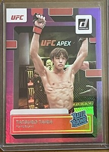 TATSURO TAIRA 2023 Panini Donruss UFC Rated Rookie Purple Flood #216 Flyweight