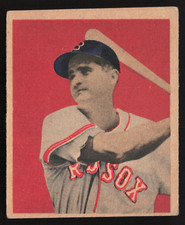 1949 BOWMAN BOSTON RED SOX  #23 BOBBY DOERR VINTAGE BASEBALL CARD