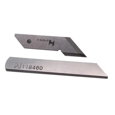 1SET UPPER & LOWER KNIFE FIT FOR JUKI MO-2504, MO-2514, MO-2516,MO-3604, MO-3904 - Image 1 of 2