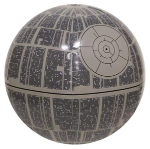 SwimWays Star Wars Estrella de la Muerte XXL Juguete Inflable Iluminado Piscina Playa Pelota - Imagen 1 de 3