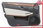 10-13 Mercedes W212 E350 Front Left Interior Door Panel Cover Assembly Grey