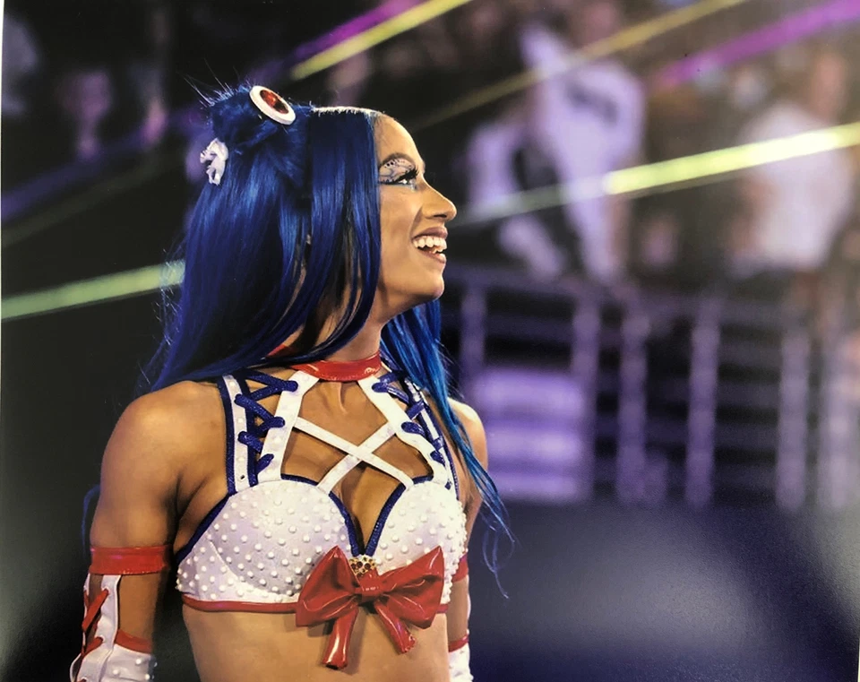 Foto 8x10 Mercedes Mone Sasha Banks AEW WWE NXT Royal Rumble Foto 1 de 1