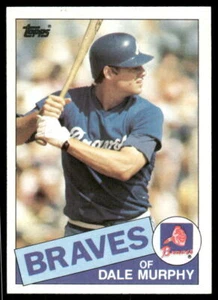 1985 Topps #320 Dale Murphy Atlanta Braves - Picture 1 of 2