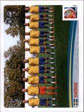 2015 Panini Women's World Cup Stickers #290 Sweden Team
