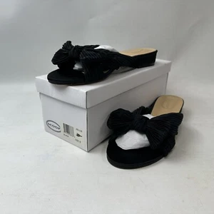 Zapatos Scoop para mujer 8 Belloe arco arrugado planos sandler nuevos en caja nuevos en caja - Imagen 1 de 6