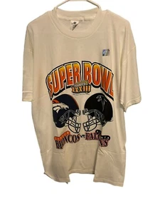 VINTAGE Miro 1999 SUPER BOWL DENVER BRONCOS VS ATLANTA Falcons Size Xl - Picture 1 of 7