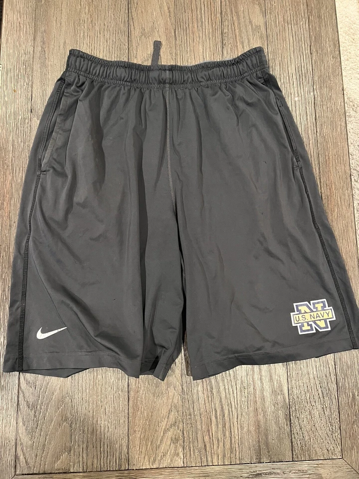 Mens Jock Nike Us Navy Midshipmen Military Athletic Shorts Large - Image 1 of 1