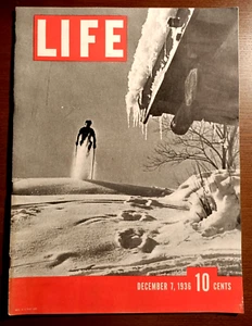 LIFE: December 7, 1936 - US Magazine / Noel Coward, Hitler, Skiing - Picture 1 of 12