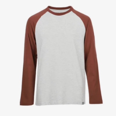 Lucky Brand Boy's Key Raglan Long Sleeve T-Shirt Size Small (8) NWT - Image 1 of 2