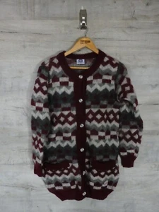 Icewear Iceland Icelandic Wool cosby Cardigan Jumper Vtg Sweater SRA Small - Picture 1 of 6