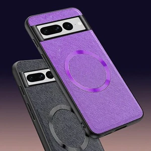 Magnetic Case for Google Pixel 9 Pro XL 8 Compatible with MagSafe Non-Slip Cover - Photo 1/15