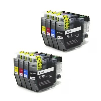 8 Drucker Tintenpatronen LC3213 für Brother DCP-J4120DW DCP-J562DW MFC-J4420DW - Bild 1 von 4