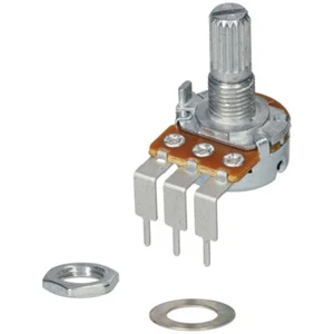 Taiwan Alpha RV16AF-41-17K-A20K-3 20K Log 16mm Metal PC mount Potentiometer - Picture 1 of 1