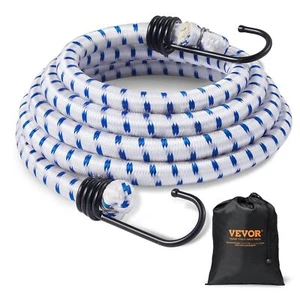 6 Pcs Bungee Cords with A3 Steel Hooks 72" Heavy Duty Bungee Straps 12mm - Picture 1 of 11