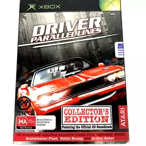 Driver Parallel Lines Collector's Edition SteelBook XBOX PAL New & Sealed Big W - Picture 1 of 17