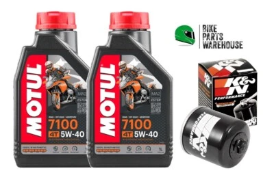 Комплект масла и фильтра K&N для Vespa GTV 250 IE 2007-2010 Motul 7100 5W40 - Изображение 1 из 4