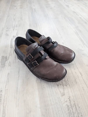 Naot Celeste Loafer women's size 38 (L7) brown double buckle slip on comfort - Image 1 of 4