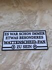 Wattenscheid Fuball Fan Aufnher Patch Bochum Sammler Kutte 10cm