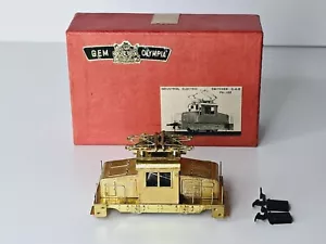 Gem Models - Olympia - Messing 0-4-0 Umschalter Modell PH-102 - läuft aber reparaturbedürftig - Bild 1 von 16