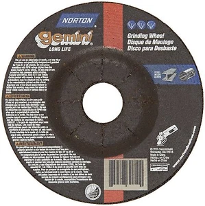 Norton Gemini Depressed Center Abrasive Wheel,Type 27,Aluminium Oxide (Lot of 20 - Bild 1 von 2