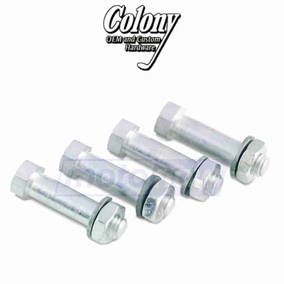 Colony Floorboard Hinge Bolt Kit for 1958-1964 Harley Davidson FLH Duo-Glide tz Foto 1 de 4