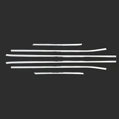 For Hyundai Tucson 22-2024 Titanium Chrome Windows Strip Sill Molding Cover Trim - Image 1 of 4