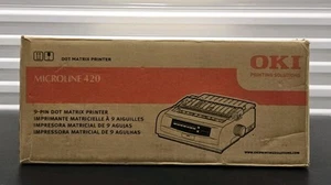 Oki Microline 420 Standard Dot Matrix Printer BRAND NEW - Picture 1 of 1