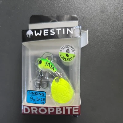Westin Jigspinner zum Angeln auf Barsch DropBite Tungsten Spin Tail Jig 1,8cm 9g - Bild 1 von 4