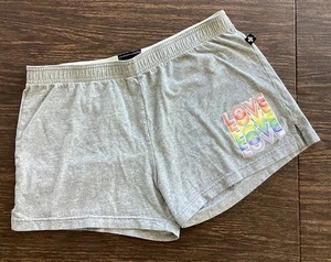 ANDREW CHRISTIAN Men’s Sexy LOVE Shorts XL “2”Inseam Gray SOFT Cotton - Picture 1 of 10