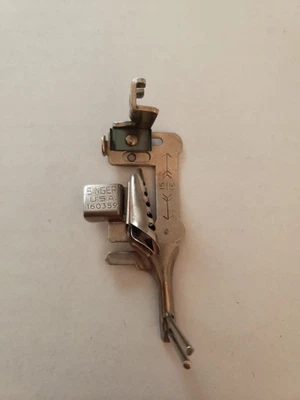 Vintage Genuine SINGER 160359 Multi Slotted BINDER FOOT Low Shank Attachment - Image 1 of 4