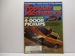 August 2000 Popular Mechanics Magazine - 2001 Buyer's Guide - 4-Door Pickups - Picture 1 of 1