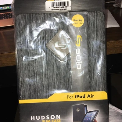 Hudson Slim Case for iPad Air, Generation 1 & 2, made by Solo, New - Image 1 of 2