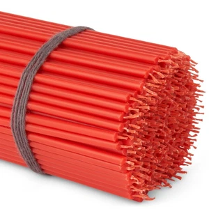 1000g (250 pcs.) Red altar candles thin Easter candles length 16 cm high quality - Picture 1 of 1