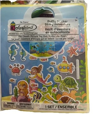 Pegatinas hinchadas historia aventura Poloforms la imagen clásica juguete que se pega  Foto 1 de 2