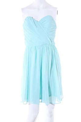 ASOS Vestido strapless Mujeres Vestido Talla EU 34 azul elegante - Imagen 1 de 4
