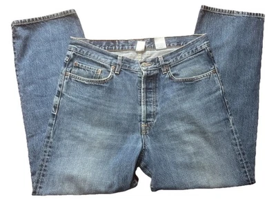 Vintage Lucky Brand 2000 Jeans Mens 34x30 Denim Gene Montesano Button Fly USA - Image 1 of 4