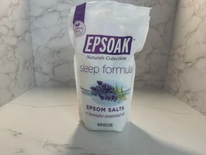 Epsoak Natural Collection Sleep Formula Lavender Epsom Salts, 3 LBS (48 oz) NEW - Picture 1 of 7