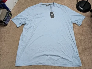 Hugo Boss Thompson Shirt Pullover hellblau Herren Größe 4XLT *BRANDNEU* - Bild 1 von 4