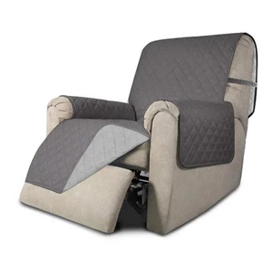 Recliner Sofa Slipcover Reversible Sofa Cover Water Resistant Couch Cover Fur... - Picture 1 of 7