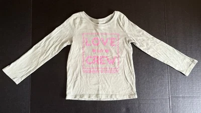 Camisa manga larga The Children’s Place Green Love My Crew Mommy & Daddy talla 3T Foto 1 de 4