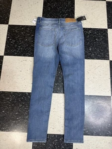 Cheap Monday Tight Blue Dry Jeans W33" L32"Medium Blue Mens Jeans - Picture 1 of 10