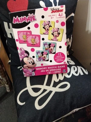 Milton Bradley Mickey Mouse Memory Game MB1990 Minnie, 72 Cards - Image 1 of 2