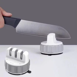 Stainless Steel Mini Cutter Sharpener Cutter Whetstone Kitchen - Picture 1 of 12