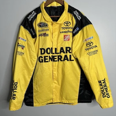 Chaqueta de persecución Matt Kenseth Dollar General NASCAR Joe Gibbs Racing para hombre talla XL Foto 1 de 4