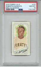 2018 TOPPS ALLEN & GINTER MINI  A & G BACK ROBERTO CLEMENTE PIRATES PSA 10 POP 4