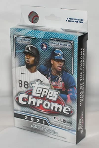 NEW! 2021 Topps Chrome - Hanger Box - Factory Sealed! (FAST SHIPPING!) - Bild 1 von 5