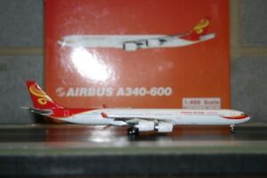 Phoenix 1:400 Hainan Airlines Airbus A340-600 B-6510 (10286) Model Plane