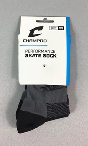 Champro Socken Größe XS (3-5) schwarz Performance Skate 1 Paar neu mit Etikett - Bild 1 von 2