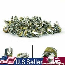 3.5mm Mono Audio Female Jack Socket Connector Panel Mount Solder Lot 1/8Inches