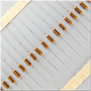 VISHAY DALE CMF55 (RN55E) series 6.838K/0.25W 0.1% 25ppm metal film resistor - Picture 1 of 2